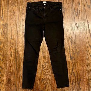 NWOT J. Crew High Rise Toothpick Jean | Size 32T